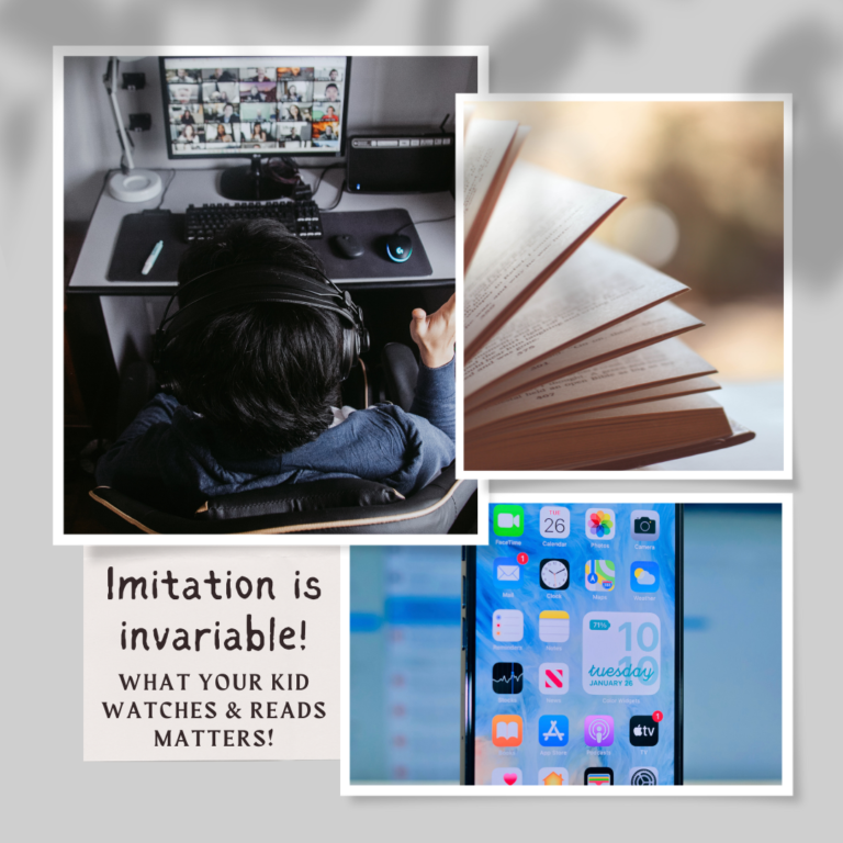 What your kid watches & reads matters!