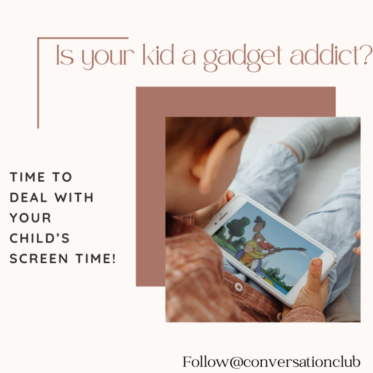 Is your kid a gadget addict?