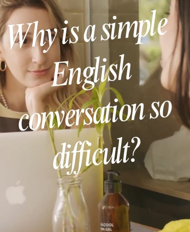 Why aren’t we able to speak English fluently?